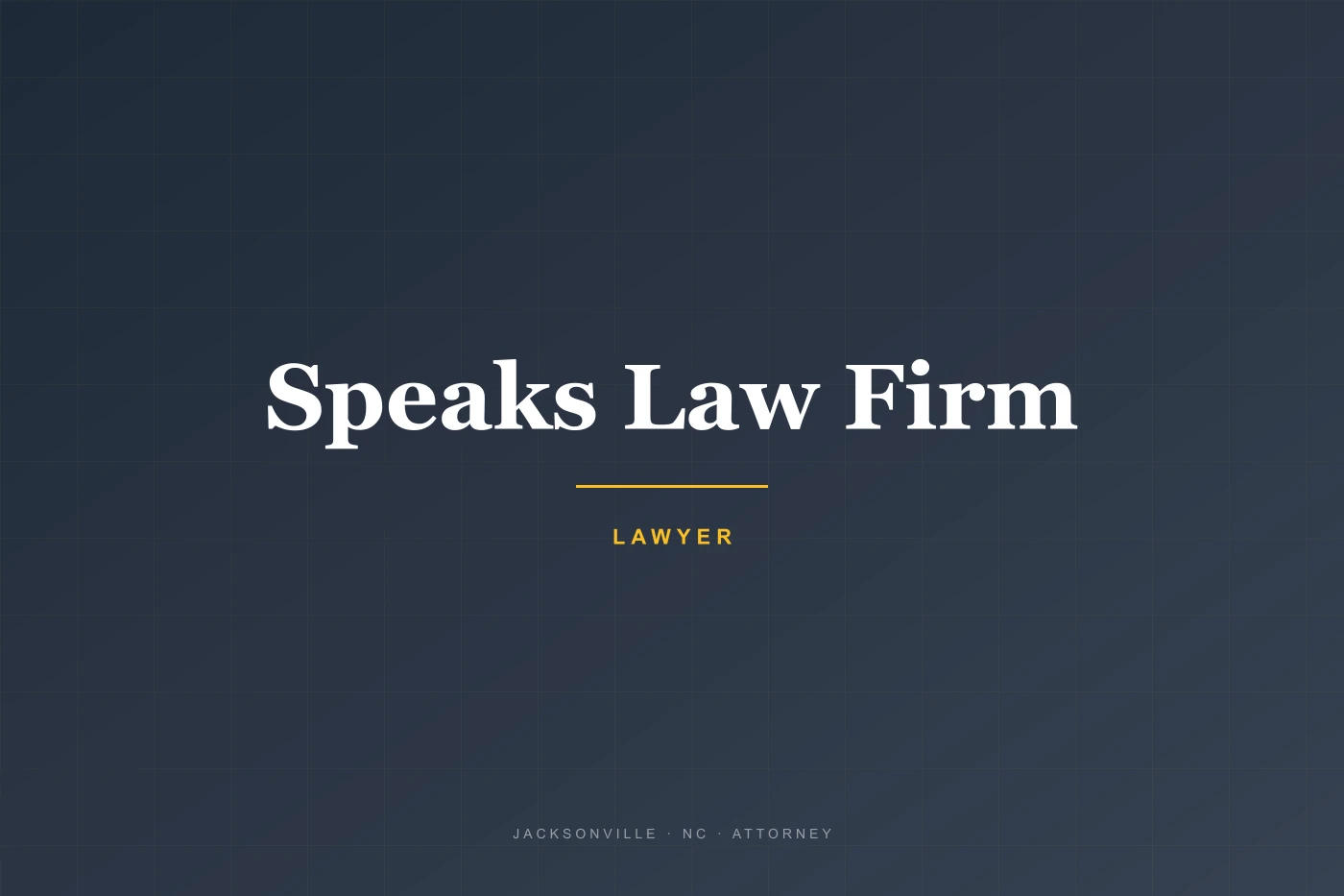 Speaks Law Firm